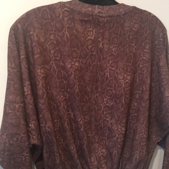 EVOLUTION AND CREATION Women’s Long Sleeve Bolero Inspired Tie Front Top Size S - Picture 10 of 10